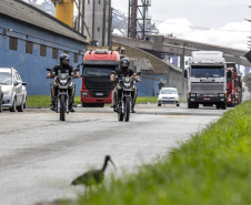 Com maior mobilidade, novas motos reforçam segurança nos portos do Paraná