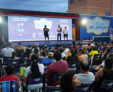 Cinema na Praça apresenta sessões em mais quatro balneários de Pontal