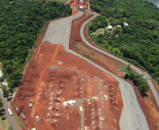 Viaduto da BR-277 ganha forma na nova Perimetral Leste em Foz do Iguaçu [DM] 