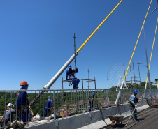 Viaduto da BR-277 ganha forma na nova Perimetral Leste em Foz do Iguaçu [DM] 