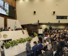 Posse do governador Carlos Massa Ratinho Junior e do vice-governador Darci Piana