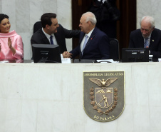 Posse do governador Carlos Massa Ratinho Junior e do vice-governador Darci Piana.