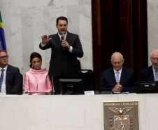 Posse do governador Carlos Massa Ratinho Junior e do vice-governador Darci Piana.