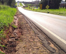 Rodovia entre Umuarama e Xambrê terá acostamentos reformados 