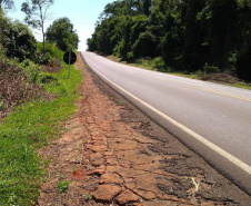 Rodovia entre Umuarama e Xambrê terá acostamentos reformados 