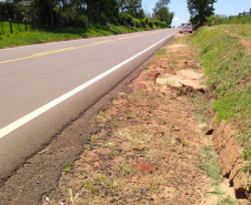 Rodovia entre Umuarama e Xambrê terá acostamentos reformados 