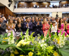 Posse do governador Carlos Massa Ratinho Junior e do vice-governador Darci Piana.