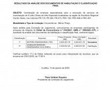 DER define vencedor de licitação para reforma de pontes em Guarapuava e região 