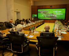 Vice-Governador Darci Piana em reunião com a Câmara de Comercio Brasil Canada.