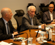 Vice-Governador Darci Piana em reunião com a Câmara de Comercio Brasil Canada.