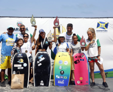 1ª etapa do Circuito Paranaense de Bodyboarding movimentou as areias de Guaratuba no fim de semana