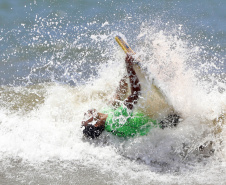 1ª etapa do Circuito Paranaense de Bodyboarding movimentou as areias de Guaratuba no fim de semana