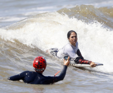 1ª etapa do Circuito Paranaense de Bodyboarding movimentou as areias de Guaratuba no fim de semana