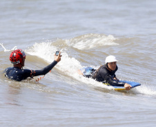 1ª etapa do Circuito Paranaense de Bodyboarding movimentou as areias de Guaratuba no fim de semana