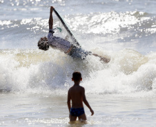 1ª etapa do Circuito Paranaense de Bodyboarding movimentou as areias de Guaratuba no fim de semana