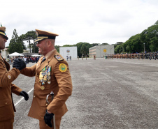 Governador nomeia coronel Sérgio Almir Teixeira para o comando da Polícia Militar do Paraná