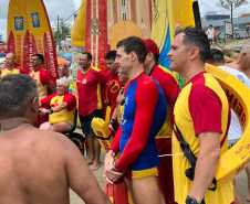 Corpo de Bombeiros do Paraná realiza a 23ª edição da Travessia dos Veteranos em Guaratuba