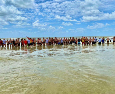 Corpo de Bombeiros do Paraná realiza a 23ª edição da Travessia dos Veteranos em Guaratuba