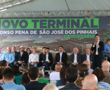 Governador autoriza início da construção do novo terminal de São José dos Pinhais