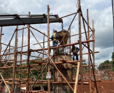 Progresso da duplicação da Rodovia das Cataratas registra salto no início do ano 