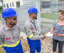 Copel chega a Araucária e Contenda