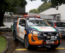 Equipe da Defesa Cvil do Paraná embarca para Sao Paulo para auxiliar na documentação dos municípios atingidos pelas chuvas durante o Carnaval. A equipe é composta pelo Major Daniel Lorenzetto, capitão Anderson Gomes das Neves e o cabo Silvio de Araujo Correa.