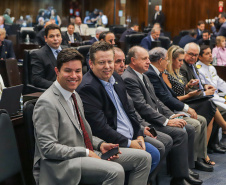  governador Carlos Massa Ratinho Junior participou nesta segunda-feira (06) da abertura oficial dos trabalhos da Assembleia Legislativa do Paraná (Alep).