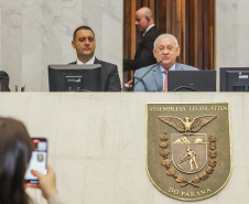  governador Carlos Massa Ratinho Junior participou nesta segunda-feira (06) da abertura oficial dos trabalhos da Assembleia Legislativa do Paraná (Alep).