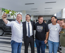  governador Carlos Massa Ratinho Junior participou nesta segunda-feira (06) da abertura oficial dos trabalhos da Assembleia Legislativa do Paraná (Alep).