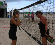 Campeonato de beach tennis encerra programação esportiva do Verão Maior Paraná