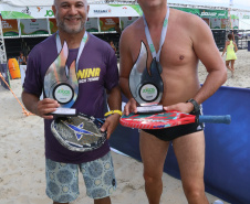 Campeonato de beach tennis encerra programação esportiva do Verão Maior Paraná