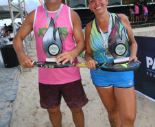 Campeonato de beach tennis encerra programação esportiva do Verão Maior Paraná