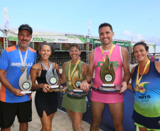 Campeonato de beach tennis encerra programação esportiva do Verão Maior Paraná