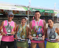 Campeonato de beach tennis encerra programação esportiva do Verão Maior Paraná