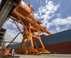   Janeiro foi de recorde nas exportações de grãos pelo Corredor Leste do Porto de Paranaguá