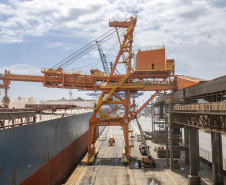   Janeiro foi de recorde nas exportações de grãos pelo Corredor Leste do Porto de Paranaguá