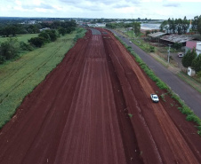 Perimetral Leste de Foz do Iguaçu ultrapassa 19% de conclusão