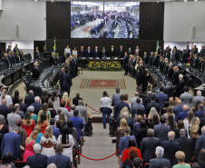 Posse do novo presidente do Tribunal de Justiça do Paraná  - TJPR -  Desembargador Luiz Fernando Tomasi Keppen 