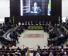 Posse do novo presidente do Tribunal de Justiça do Paraná  - TJPR -  Desembargador Luiz Fernando Tomasi Keppen 