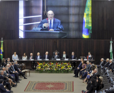 Posse do novo presidente do Tribunal de Justiça do Paraná  - TJPR -  Desembargador Luiz Fernando Tomasi Keppen 