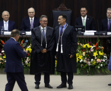 Posse do novo presidente do Tribunal de Justiça do Paraná  - TJPR -  Desembargador Luiz Fernando Tomasi Keppen 