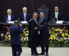 Posse do novo presidente do Tribunal de Justiça do Paraná  - TJPR -  Desembargador Luiz Fernando Tomasi Keppen 