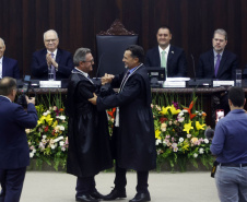 Posse do novo presidente do Tribunal de Justiça do Paraná  - TJPR -  Desembargador Luiz Fernando Tomasi Keppen 