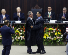 Posse do novo presidente do Tribunal de Justiça do Paraná  - TJPR -  Desembargador Luiz Fernando Tomasi Keppen 