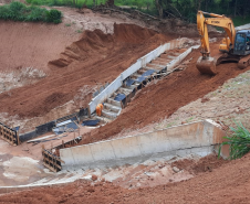 Obras de recuperação de rodovia em Tamboara, no Noroeste, entram na reta final