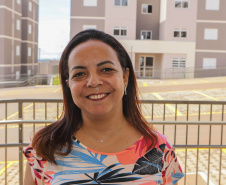 Londrina, 25 de fevereiro de 2023 - Entrega das chaves do Residencial Solar di Ravello, com familias contempladas pelo programa Casa Fácil.