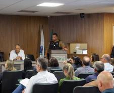 Polícia Militar ministra palestra na Federação da Agricultura do Paraná e reforça segurança rural do Estado