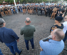 Estado e prefeitura de Maringá lançam operação para intensificar o policiamento integrado