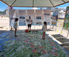 Estado promove atividades educativas dentro do Ecoespaço Trilha Ambiental, em Guaratuba