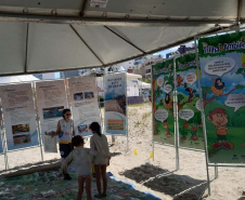 Estado promove atividades educativas dentro do Ecoespaço Trilha Ambiental, em Guaratuba